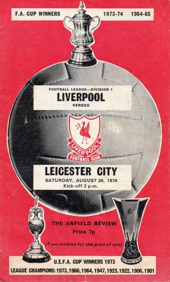 Match programme